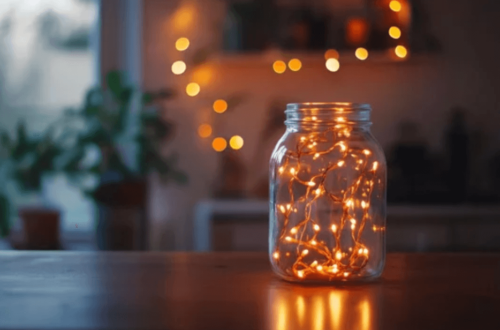 mason jars - holiday tablescape ideas